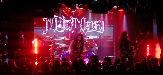 Mister Misery spielten das erstem Mal in Helsinki