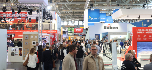 Reger Betrieb auf der Dach+Holz 2026